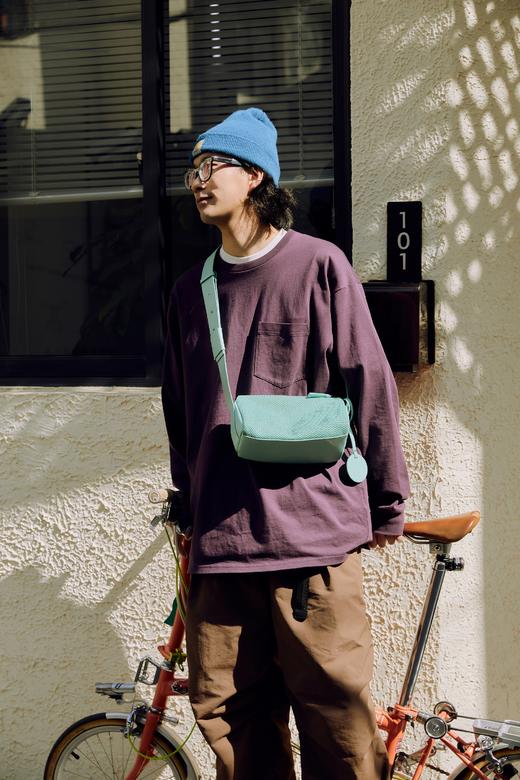 ITO AMANITA 2 轻便运动男女单肩斜挎包迷你随行包三角包（3L） 商品图2