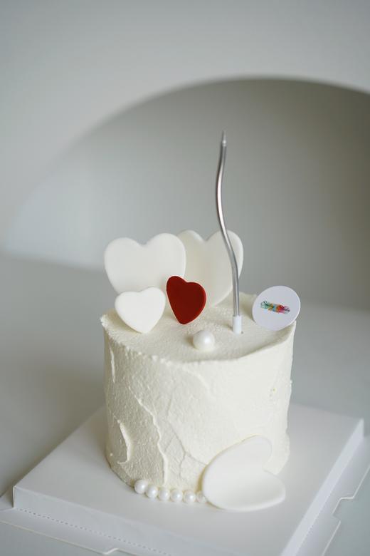 简约奶油蛋糕 | 鲜果原味奶油 - 爱心满溢 商品图2