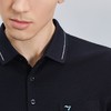 【不变形领】【5A抗菌2A防螨】柒牌男士短袖polo衫夏季薄款时尚简约口袋款T恤	126T70440 商品缩略图2