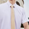 【含桑蚕丝】柒牌短袖衬衫男2024夏季新款商务休闲中青年翻领衬衣	126A70190 商品缩略图2