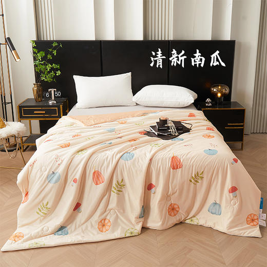 【西域楼兰印花凉感夏凉被】清凉一夏 科技凉感正宗的凉感夏被 亲肤透气，吸湿排汗，让睡眠更清爽 商品图3