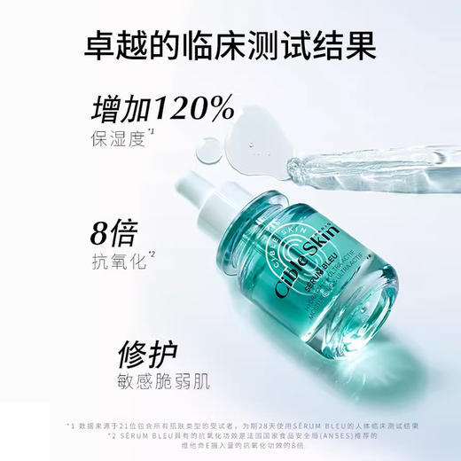 法国Cible Skin沁肤抗氧蔚蓝保湿精萃30ml 商品图2