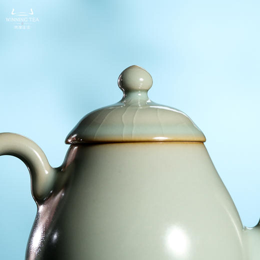 问鼎汝瓷天青癸卯同泽壶（缺货） 商品图3