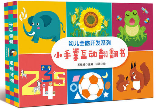 0-3岁专享：翻翻书+洞洞书+认知卡 商品图1