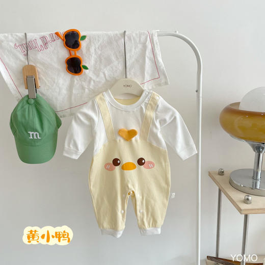 【新款纯棉A类，卡通连体衣】春秋季新款纯棉 人类幼崽空调房纯棉 新生儿A类卡通连体衣 男女宝宝爬服-QQ 商品图12