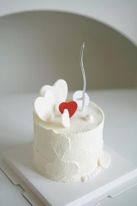 简约奶油蛋糕 | 鲜果原味奶油 - 爱心满溢