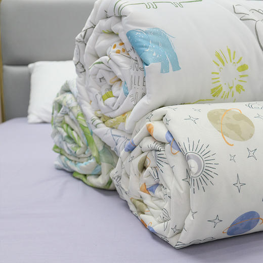 【西域楼兰印花凉感夏凉被】清凉一夏 科技凉感正宗的凉感夏被 亲肤透气，吸湿排汗，让睡眠更清爽 商品图1