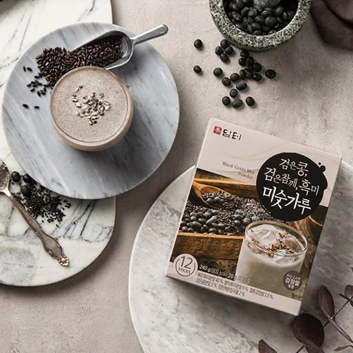 丹特黑豆黑芝麻谷物粉담터검은콩미숫가루240g 商品图0