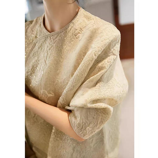 裁缝学苑AQ295新中式国风衬衫纸样女装新款圆领小衫上衣样板裁剪 商品图1