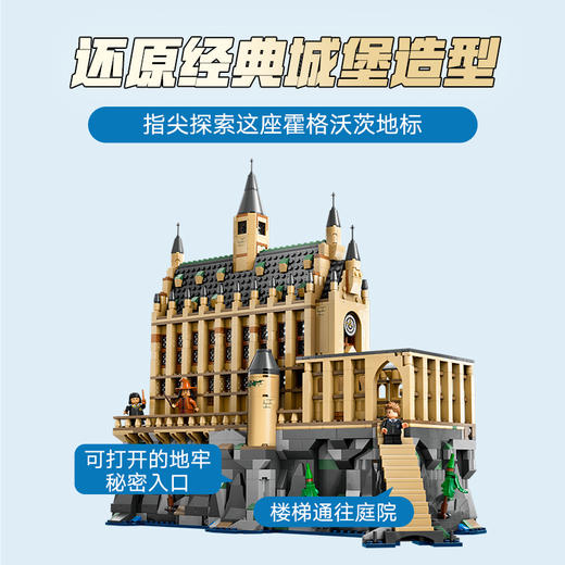 乐高LEGO 霍格沃茨™城堡：大礼堂LEGC76435 商品图4