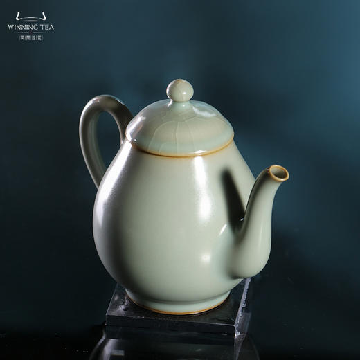 问鼎汝瓷天青癸卯同泽壶（缺货） 商品图2