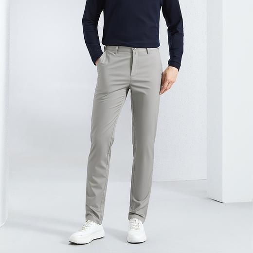 【含竹纤维】柒牌直筒休闲裤男2024春季新款商务百搭亲肤男士长裤	126H71410 商品图1