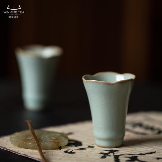 问鼎汝瓷鼎峰系列天青癸卯宴清都套组  素娥杯 商品图0