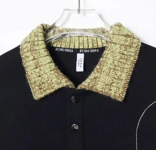 T695夏季新款时尚针织领口polo衫百搭休闲男士上衣潮流宽松短袖 商品图2