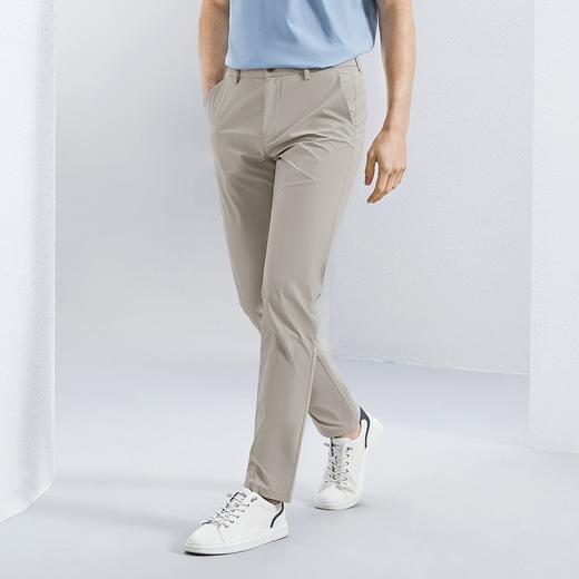 【空调裤】柒牌锦氨休闲裤男2024夏季新款商务百搭轻薄透气直筒裤	126H72180 商品图1