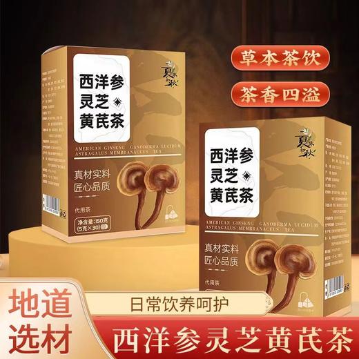 养生茶 西洋参灵芝黄芪茶党参枸杞红枣茶桂圆桑葚茯苓茶组合茶包气血茶 商品图3