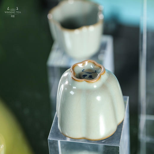 问鼎汝瓷鼎峰系列天青甲辰香故杯 商品图4