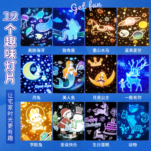 八音盒&星空氛围灯投影仪 商品图3