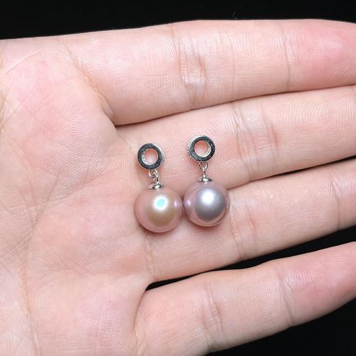 玉美人菲菲HZ#S925珍珠吊坠约10mm无链-多样性发一 商品图0