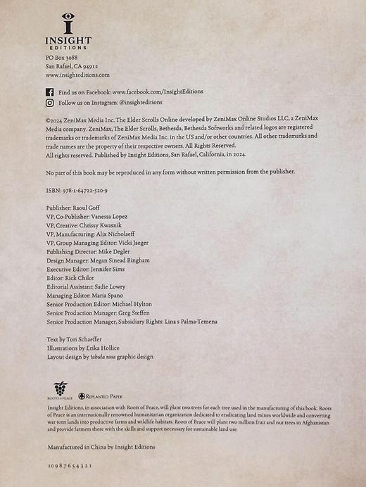 【中商原版】上古卷轴 泰姆瑞尔官方生存指南 英文原版 Tori Schafer The Elder Scrolls 商品图4