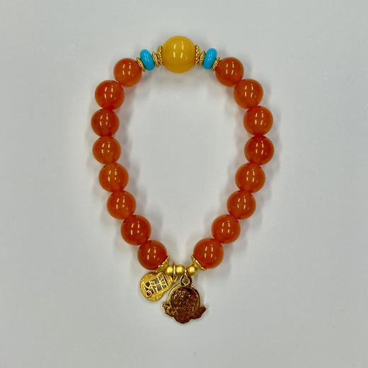 南红多彩手串B款 商品图3