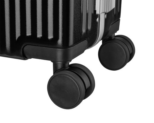 自然醒前置开口登机行李箱女20寸小型旅行箱万向轮商务密码拉杆箱SY 商品图11