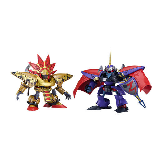 【GSC现货】MODEROID 龙骑士收藏系列:4 闪耀巴拉姆＆修特尔 霸王大系龙骑士 商品图4