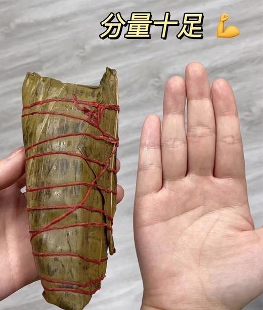 端午佳节必备食品——嘉兴粽子！✅非物质文化遗产美食! ✅新鲜软糯无添加！不油腻✅坚持纯手工制作~嘉兴特产、特色美食✅用料足性价比高，一个吃到满足！（不同礼盒装送礼仪式感满满） 商品图1