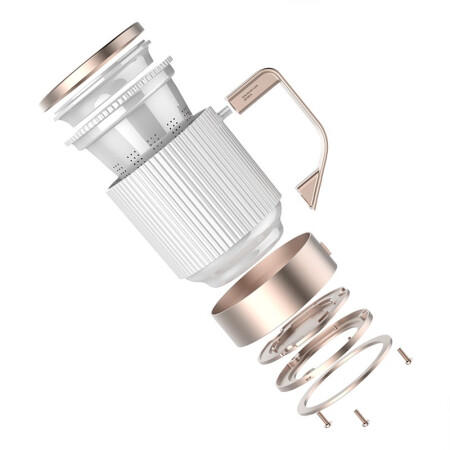 小罐茶 长官杯 香槟金/曜石黑 320ml 高温反复烧制 色泽鲜亮 温润如玉  经典条纹元素 48小时发货 商品图4