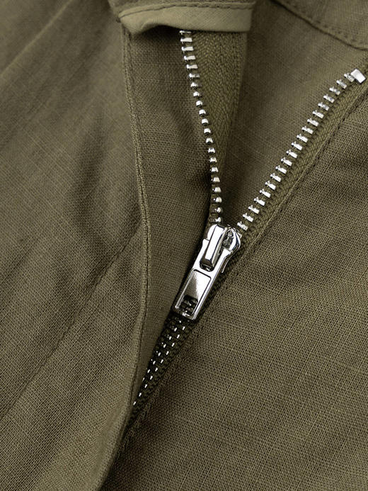 COCO ZONE "亚麻工装裤” 夏季复古工装休闲裤宽松显瘦直筒裤CC2B0977 商品图7