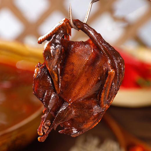 小胡鸭香辣鸭整鸭350g全鸭卤味 商品图4