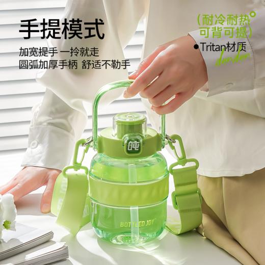 【IHI吨吨】夏季水杯大容量运动水壶耐高温吸管杯子女太空杯吨吨杯 商品图2