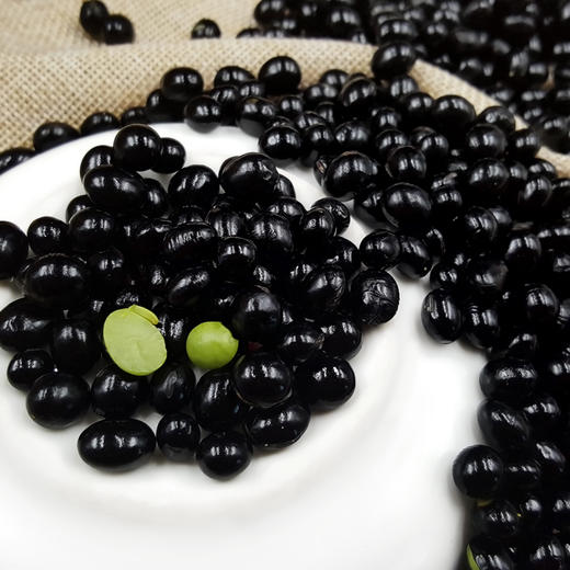 和粮溢田有机黑豆600g*罐 商品图3