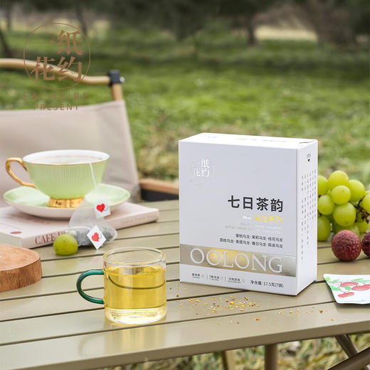 一纸花约蜜桃、青提乌龙茶17.5g 商品图2