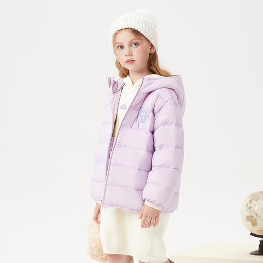 【MQD】童装儿童冬季连帽羽绒服鹅绒时尚洋气轻薄9634W13F3 商品图0