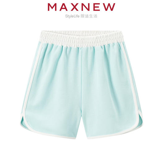 【短裤】童装舒适软糯亲肤缤纷多彩拼色运动短裤 1N2364101 商品图2