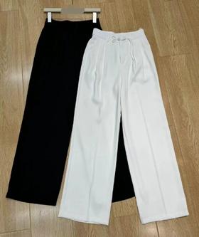 【门店同款】ENJOY夏季垂感压褶时装裤 157943728