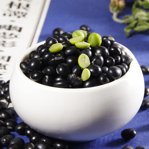 和粮溢田有机黑豆600g*罐 商品图1