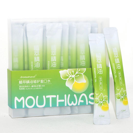 【开放下单】植萃精油修护漱口水（20条/盒） 商品图3