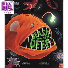 【中商原版】剑桥大学合作出版系列 海洋深处的野兽University of Cambridge Beasts from the Deep英文原版 儿童科普绘本精装