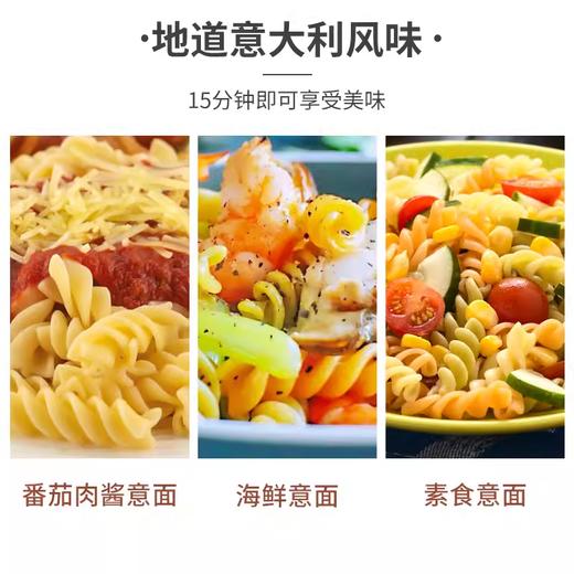 500g 百聚纳克 螺丝意大利面 螺旋形意面 意粉通心粉螺旋面 商品图2