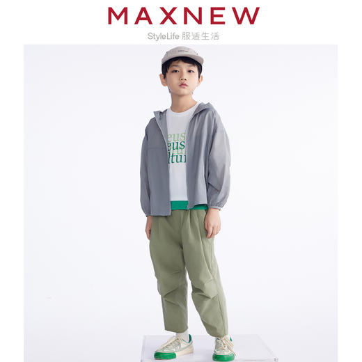 【茄克】 童装防晒UPF50+轻盈透气外套 1N2343201 商品图3