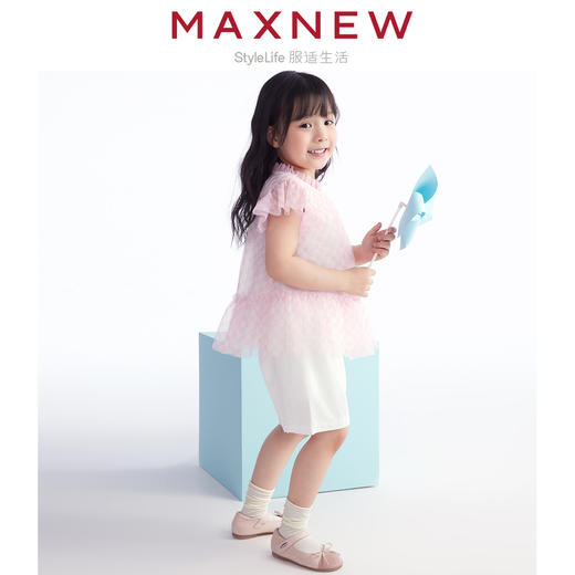 【短裤】小童舒适软糯亲肤缤纷多彩工装短裤 1N2354201 商品图3