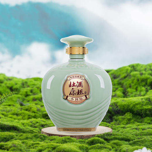【积分】酒祖杜康小封坛-青坛46度500mL浓香型白酒2019款 商品图2