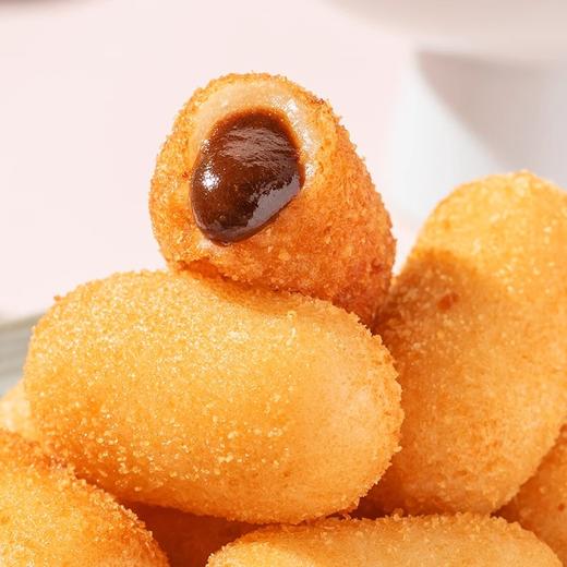 【99-50 199-100】丹雪爆浆糍粑300克*4袋油炸小食网红食品半成品流心糯米糍粑 商品图0