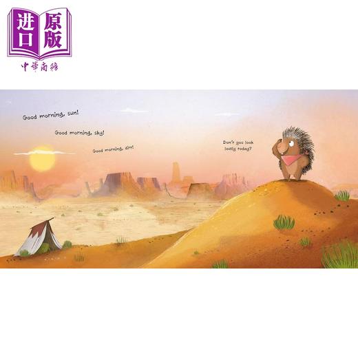 【中商原版】豪猪和仙人掌 Alex Willmore Porcupine And Cactus 英文原版进口 儿童绘本 动物故事幽默友谊 精装精品绘本4-8岁 商品图1