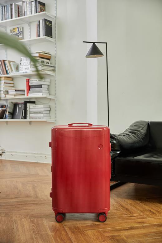 ITO PISTACHIO STRIPED开运红旅行箱好运箱红箱行李箱拉杆箱陪嫁箱结婚箱 商品图3