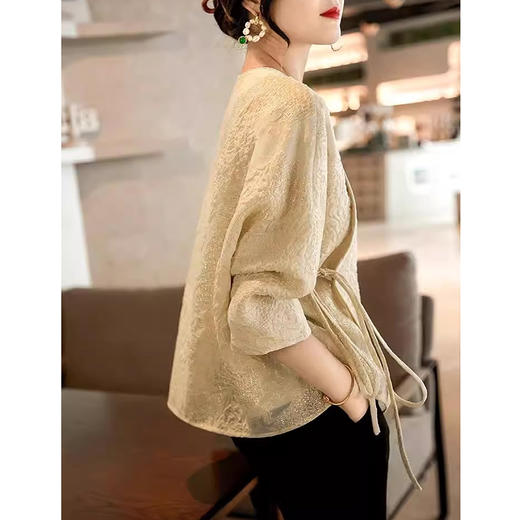 裁缝学苑AQ295新中式国风衬衫纸样女装新款圆领小衫上衣样板裁剪 商品图2