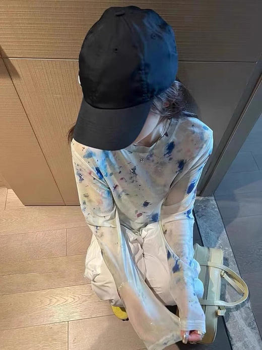 天丝网纱印花T 商品图0