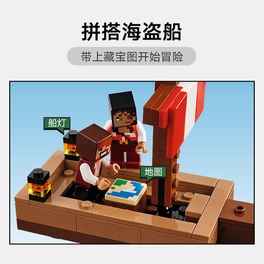 乐高LEGO 海盗船之旅LEGC21259 商品图2